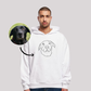 Sudadera con capucha/sudadera con retrato de mascota bordada personalizada 