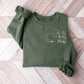 Sudadera personalizada con orejas de mascota y nombre Dog People 