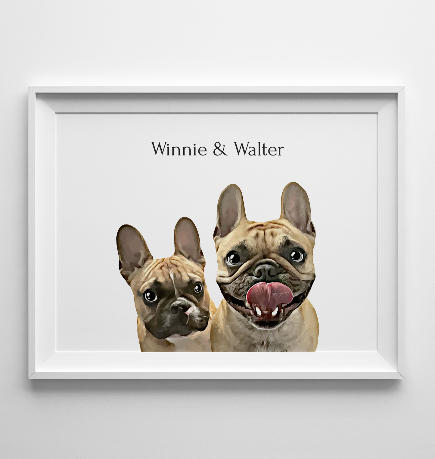 Custom Pet Portrait Frame